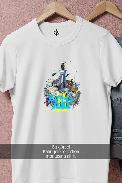 Oversize Mob Psycho 100 İcon  Tasarımlı Unisex T-Shirt - 8
