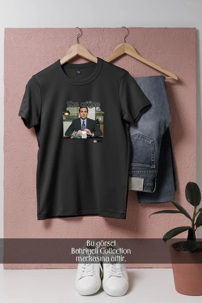 Oversize The Office Yabancı Dizi  Tasarımlı Unisex T-Shirt - Resim 8