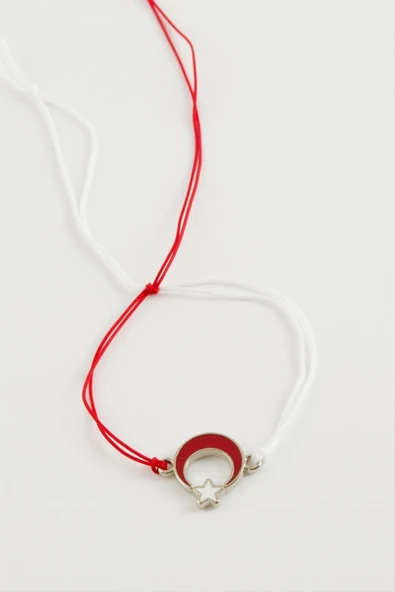 Ay Yıldız İp Bileklik ürün görseli