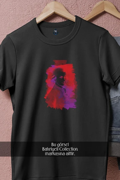 Oversize Wolfgang Amadeus Mozart Musician Salzburg Piano  Tasarımlı Unisex T-Shirt - Resim 10