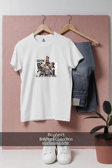 Oversize Kangoku Gakuen Prison School  Tasarımlı Unisex T-Shirt - Resim 7