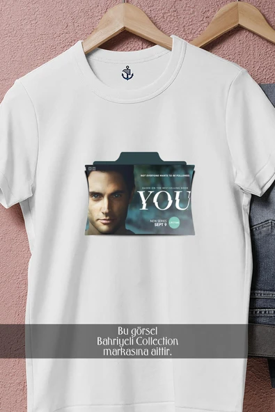 Oversize You Yabancı Dizi  Tasarımlı Unisex T-Shirt - Resim 3