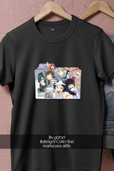 Oversize Shimoneta To Iu Gainen Ga Sonzai Shinai Taikutsu Na Sekai  Tasarımlı Unisex T-Shirt - Resim 9