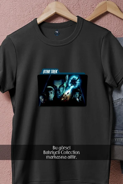 Oversize Star Trek Kelvin Timeline  Tasarımlı Unisex T-Shirt - Resim 10