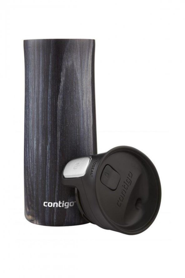 Pinnacle Couture Indigo Wood Çelik Termos Mug - 2