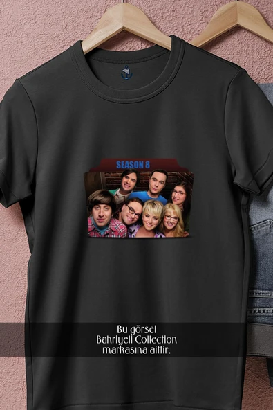 Oversize The Big Bang Theory  Tasarımlı Unisex T-Shirt - Resim 10