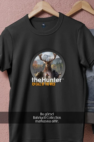 Oversize The Hunter Thehunter- Call Of The Wild  Tasarımlı Unisex T-Shirt - Resim 10