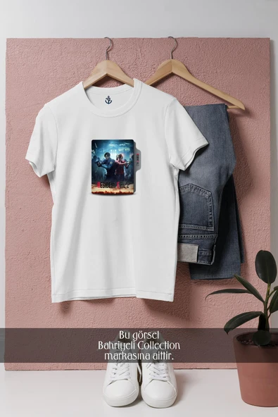 Oversize Resident Evil 2 2019 Folder Icon  Tasarımlı Unisex T-Shirt ürün görseli