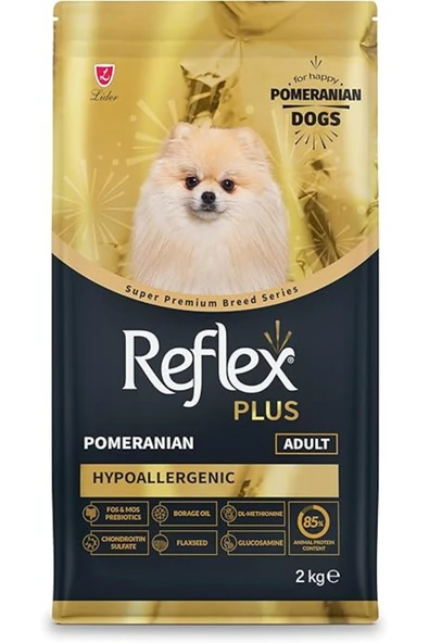 Plus Pomeranian Yetişkin Köpek Mamasi 2 Kg ürün görseli 1