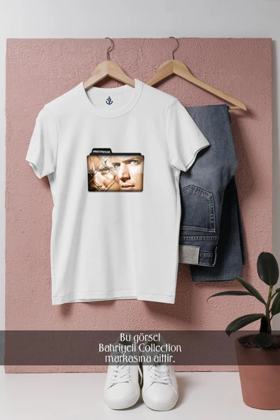 Oversize Prison Break  Tasarımlı Unisex T-Shirt - Resim 2