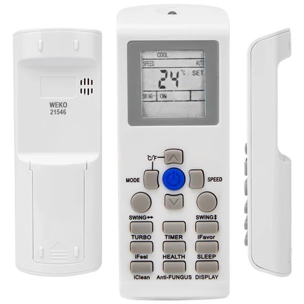 Baymak Elegant 12 Chs / YKR-P 002E Klima Kumandası ürün görseli