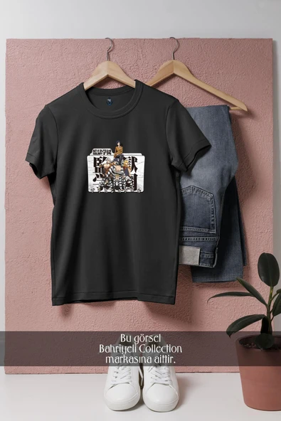 Oversize Kangoku Gakuen Prison School  Tasarımlı Unisex T-Shirt - Resim 10