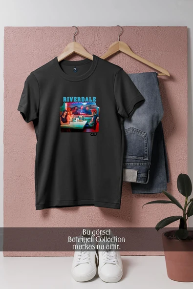 Oversize Riverdale Yabancı Dizisi  Tasarımlı Unisex T-Shirt - Resim 8