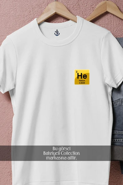 Oversize Helyum Elementi Cep Tasarımlı Unisex T-Shirt - Resim 8