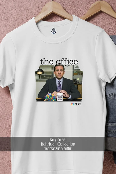 Oversize The Office Yabancı Dizi  Tasarımlı Unisex T-Shirt - Resim 3