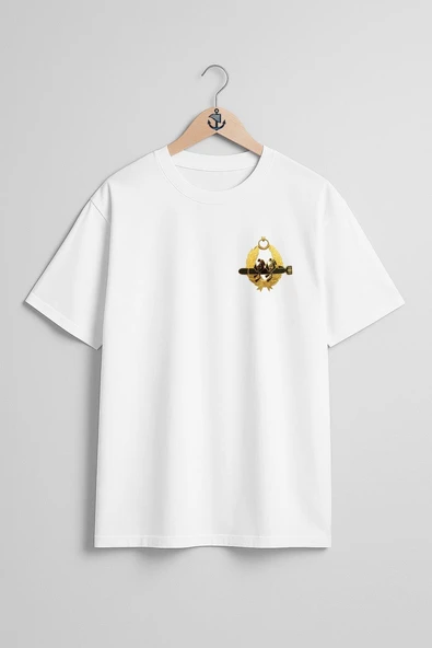 Oversize Sat Bröve Cep Tasarımlı Unisex T-Shirt ürün görseli