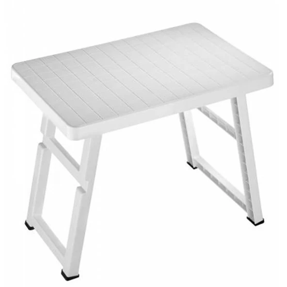 Portatif Katlanır Masa Kamp Piknik Balkon Bahçe Masası 70x47x56 cm ürün görseli 1