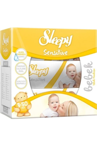 Sleepy Sensitive Islak Havlu 50 Yaprak 36'lı Set - Resim 2