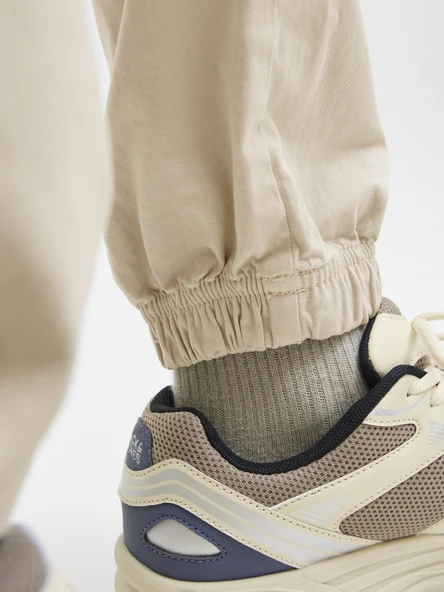 JACK JONES Erkek Jogger Paçası Ribanalı Pantolon 12278949 - Resim 4