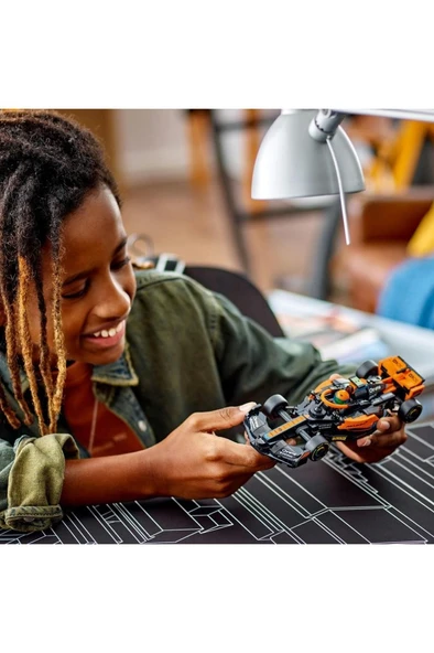 LEGO ® Speed Champions 2023 McLaren Formula 1 Yarış Arabası 76919- 9 Yaş+ İçin Yapım Seti (245 Parça) - Resim 7