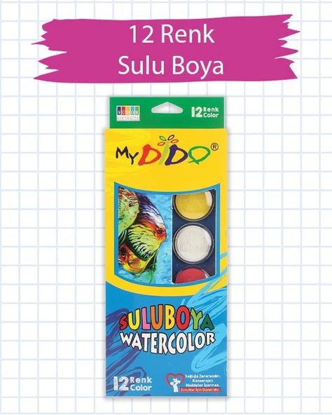 Temel 4 Adet Öğrenci Boyama Seti - 5