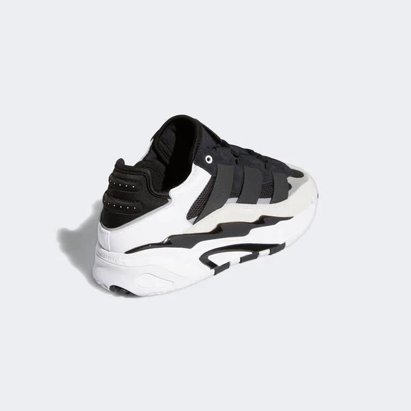 adidas Niteball Erkek Siyah Spor Ayakkabı - Resim 3