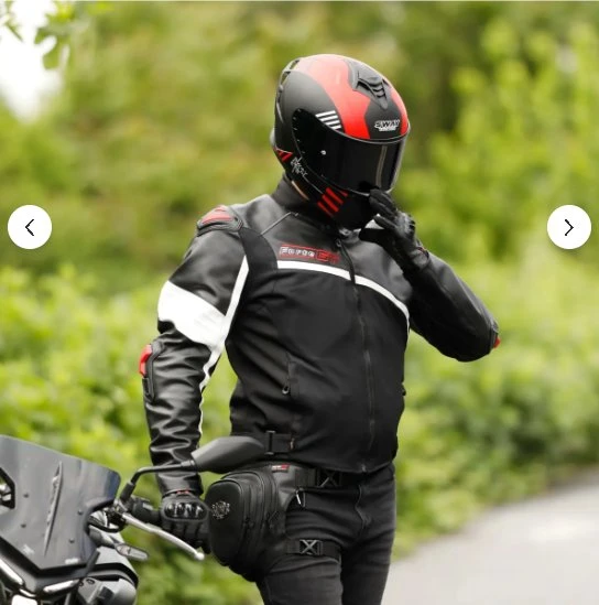 Forte GT AR54 3 Mevsim Motosiklet Montu Red - Resim 2