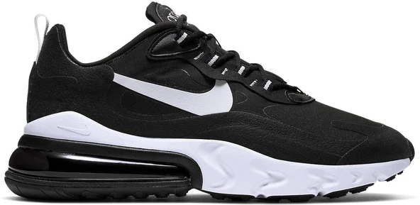Nike Air Max 270 React Siyah Beyaz AO4971 004 Erkek Sneakers - Resim 3