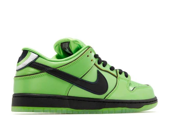 Nike SB Dunk Low The Powerpuff Girls Buttercup - Resim 3