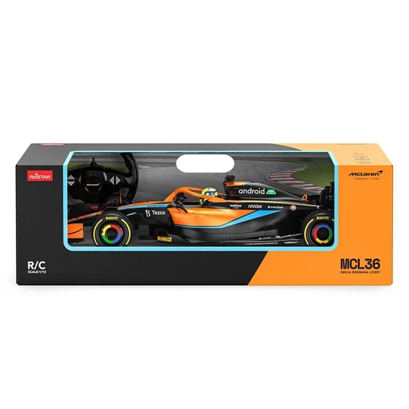 99800 McLaren F1 MCL36 Uzaktan Kumandalı Araba - Resim 2