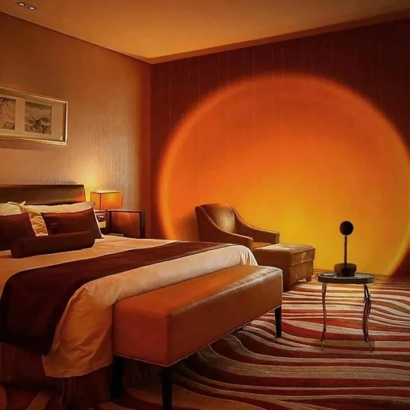 Fotoğraf Çekim Işığı Arka Fon Gün Batımı - Sunset Lamp - 6