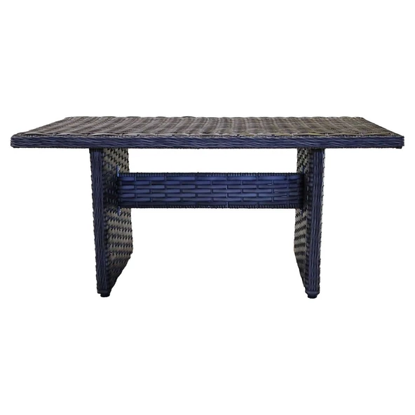 Esyala Rattan Bağlıca Takım, 2 puflu, (3-1-1), 80x150 Masa - 7