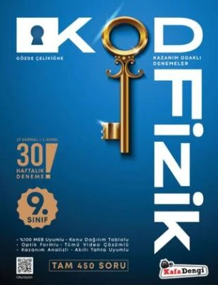 Kafadengi 2026 9. Sınıf Fizik Kod Haftalık Süreç Uygulamaları ürün görseli
