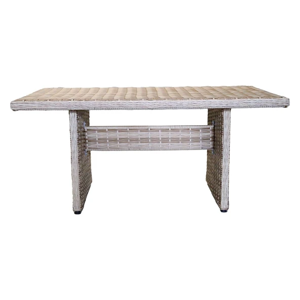Esyala Rattan Leyis  Tam Örgü Takım, 2 puflu, (3-1-1) 80X150 Masa - 6