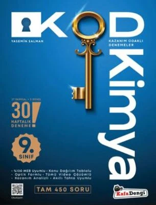 Kafadengi 2026 9. Sınıf Kimya Kod Haftalık Süreç Uygulamaları ürün görseli