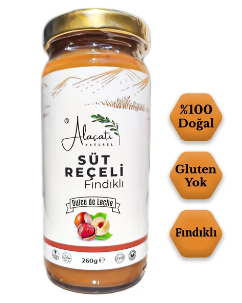 Fındıklı Doğal Süt Reçeli 260g