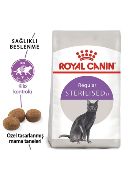 Royal CaninSterilised 37 Kısırlaştırılmış Kedi Maması 15 Kg. ürün görseli