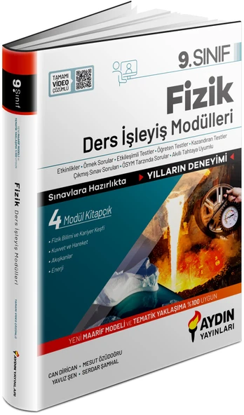 Aydın 2026 9. Sınıf Fizik Ders İşleyiş Modülleri ürün görseli