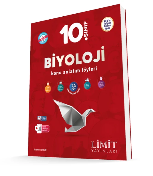 Limit 2026 10. Sınıf Biyoloji Konu Anlatım Föyleri Güncel Müfredat ürün görseli