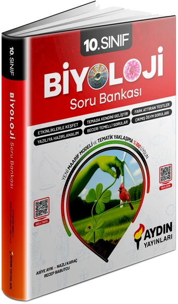 Aydın 2026 10. Sınıf Biyoloji Soru Bankası - Resim 2
