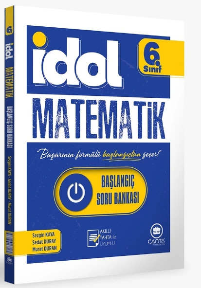 Çanta 2026 6. Sınıf İdol Matematik Başlangıç Soru Bankası ürün görseli