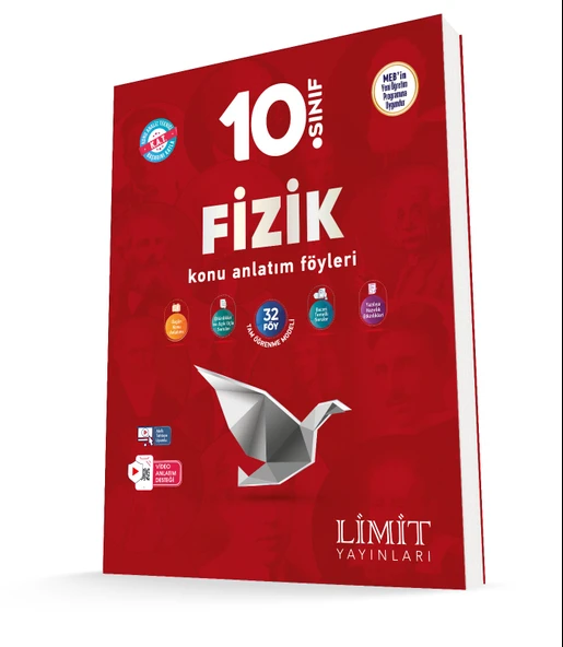 Limit 2026 10. Sınıf Fizik Konu Anlatım Föyleri Güncel Müfredat ürün görseli