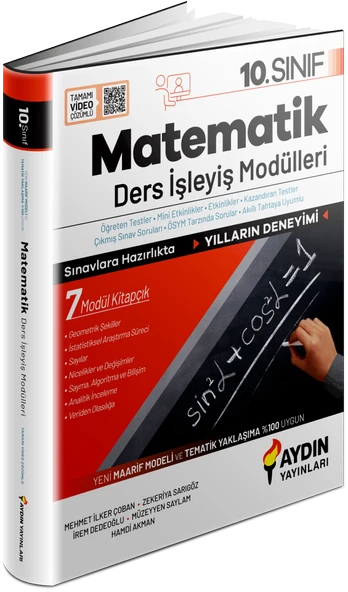 Aydın 2026 10. Sınıf Matematik Ders İşleyiş Modülleri - Resim 2