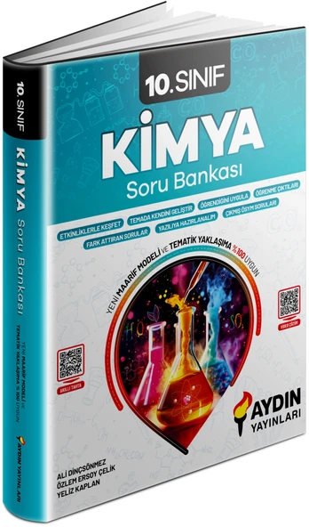 Aydın 2026 10. Sınıf Kimya Konu Özetli Soru Bankası ürün görseli