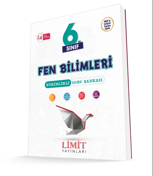 Limit 2026 6. Sınıf Fen Bilimleri Etkinlikli Soru Bankası Güncel Müfredat ürün görseli
