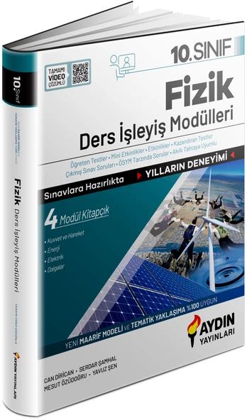 Aydın 2026 10. Sınıf Fizik Ders İşleyiş Modülleri ürün görseli