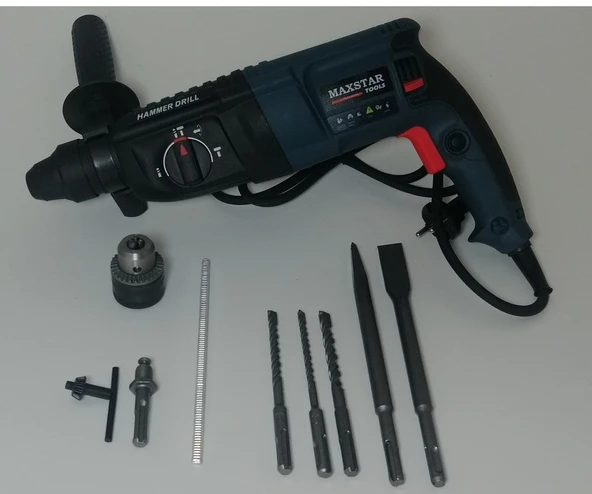 Maxstar Kırıcı Delici 1500 W Darbeli Matkap Hilti - 2