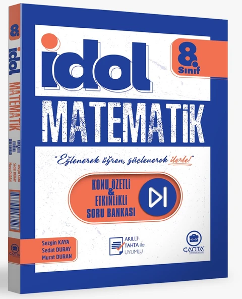 Çanta 2025 8. Sınıf Lgs İdol Matematik Konu Özetli Etkinlikli Soru Bankası ürün görseli