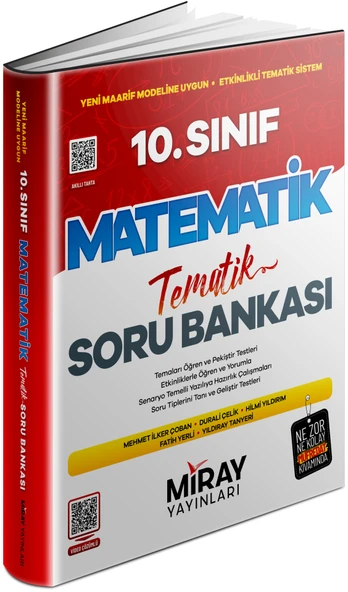 Miray 2026 10. Sınıf Matematik Tematik Soru Bankası Güncel ürün görseli