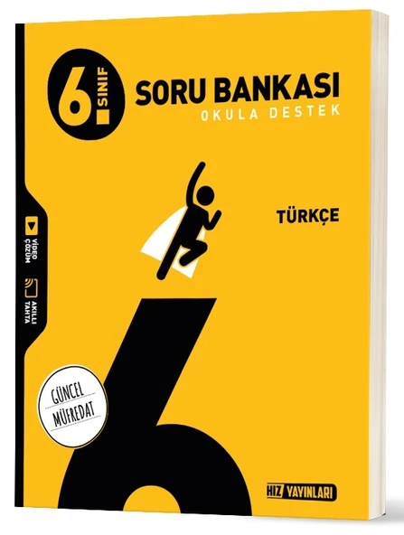 Hız Yayınları 2026 6. Sınıf Türkçe Soru Bankası Yeni Müfredat ürün görseli